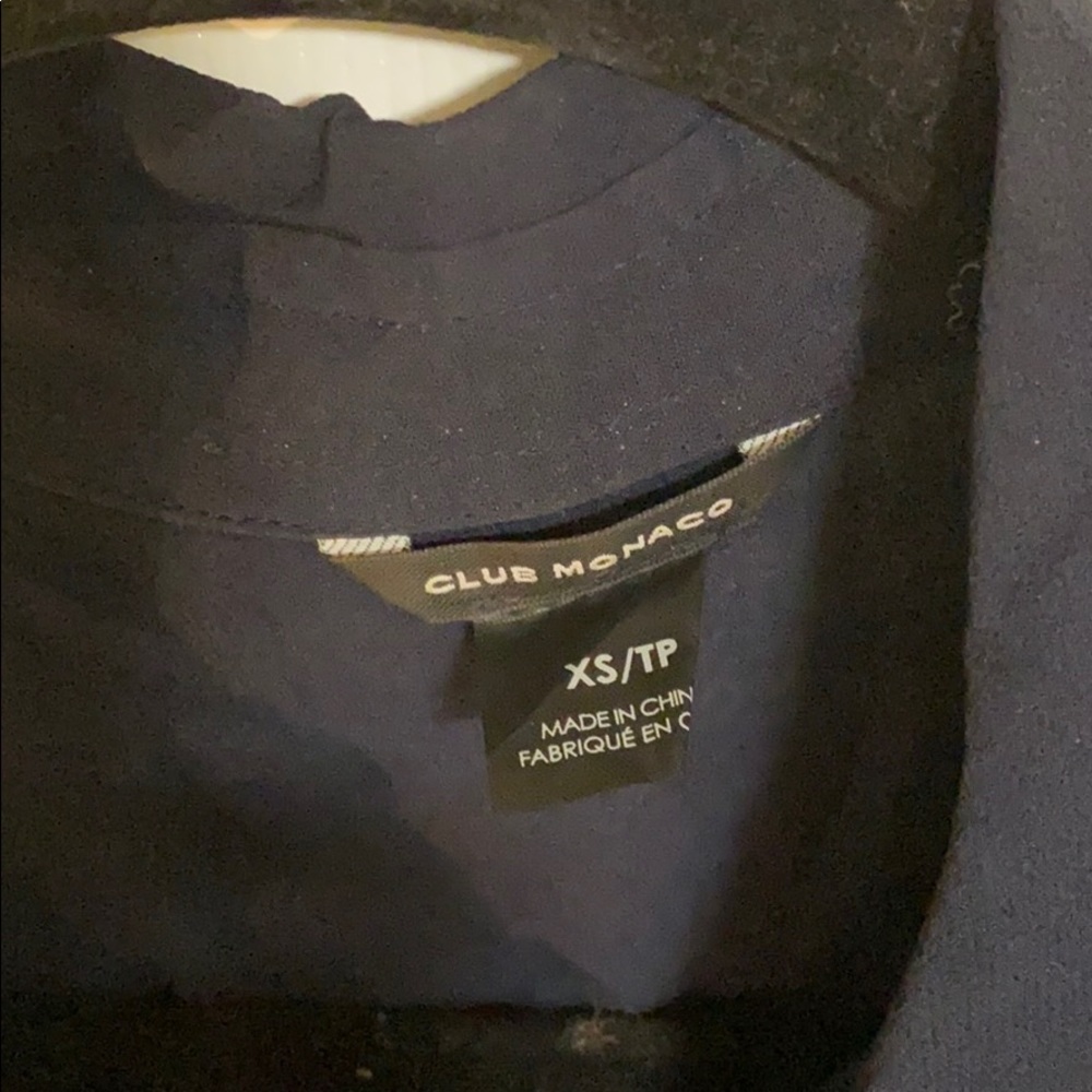 Club Mónaco Silk Sheer Shirt - Picture 3 of 5